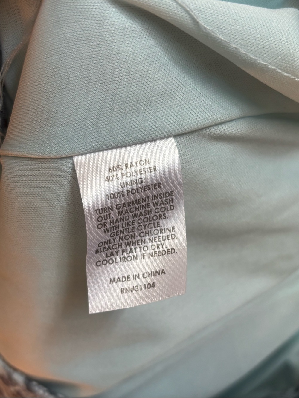 Wonderly Woman’s Blue & White Lined Wide Leg Palazzo Pants, Size XL, NWOT - Picture 6 of 6